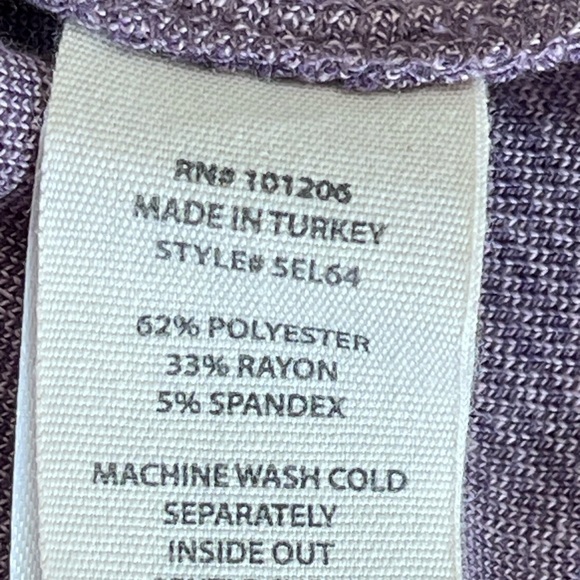 Soft Surroundings soft fleece half zip casual lounge errands work 1X - Picture 7 of 16